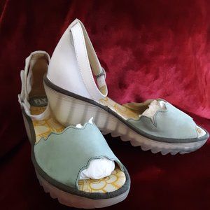 Fly London Yece Wedge Sandal size 41